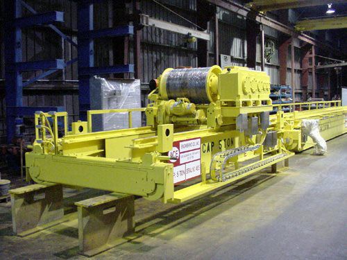 Automated Explosion Proof Bucket Crane
