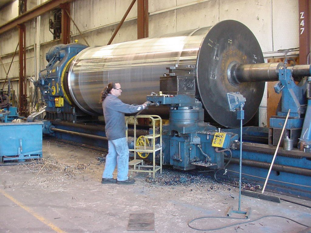 Large Drum Turning Capability