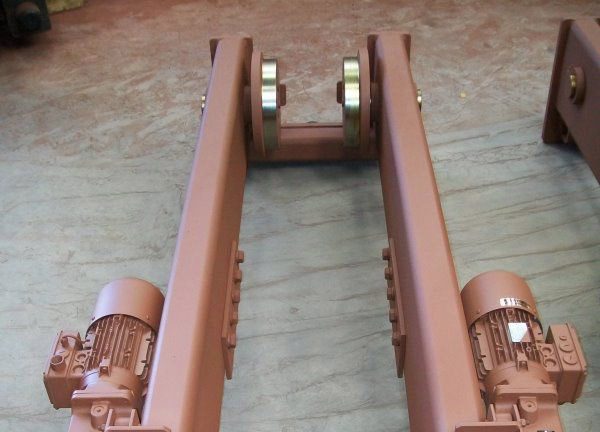 Under Running Rotating Axle End Truck