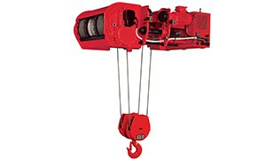 Red Advantage Wire Rope Hoist