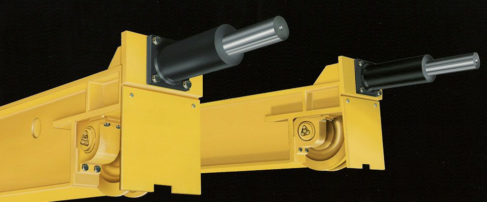 End Trucks with bumpers