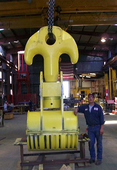 Below the hook - Load block
