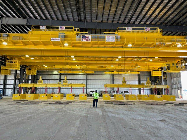 50-ton overhead shipping crane 50-ton overhead shipping crane