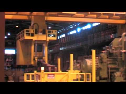 Charger Crane in steel mill Charger Crane in steel mill