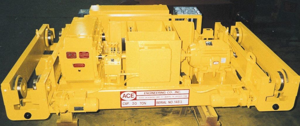 20 ton Under Hung Trolley Hoist