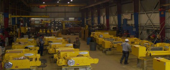 Wire Rope Hoists in Production