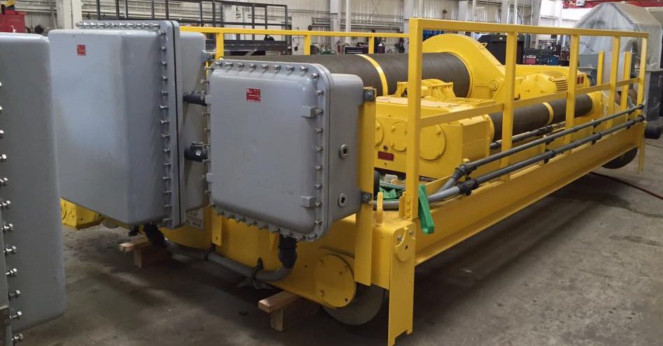 Explosion Proof Controls on Wire Rope Hoist